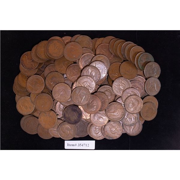 AUSTRALIA: LOT of 150 coins