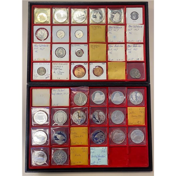 OCEANIA: LOT of 52 coins