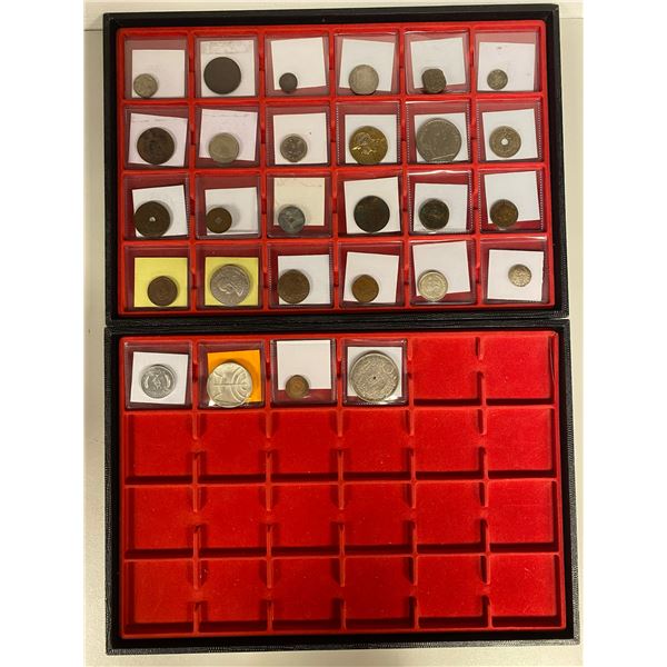 ASIA: LOT of 28 coins and medals