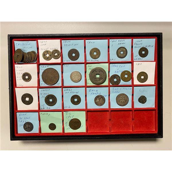 ASIA: LOT of 35 coins