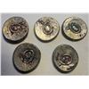 Image 1 : CAMBODIA: LOT of 5 coins