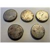 Image 2 : CAMBODIA: LOT of 5 coins