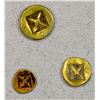 Image 2 : INDONESIA: SRIVIJAYA: LOT of 3 gold coins
