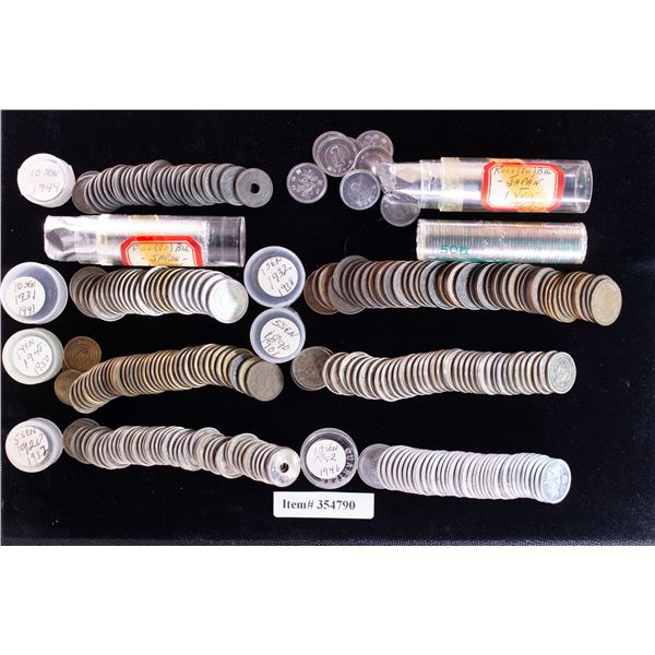 JAPAN: LOT of 673 coins