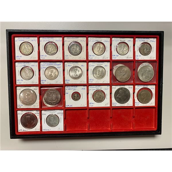PHILIPPINES: LOT of 20 coins