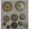 Image 1 : TURKEY: Abdul Aziz, 1861-1876, LOT of 10 silver coins
