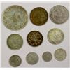 Image 1 : TURKEY: Mehmet V, 1909-1918, LOT of 10 silver coins