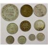 Image 2 : TURKEY: Mehmet V, 1909-1918, LOT of 10 silver coins