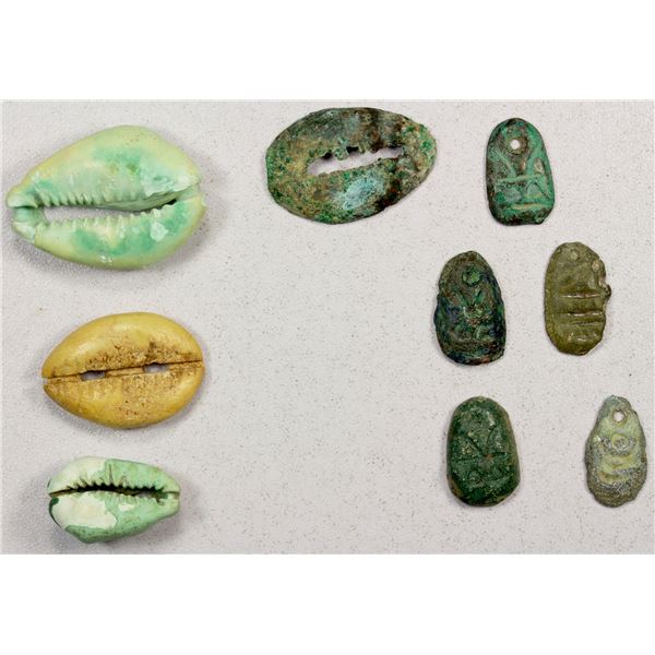 CHINA: WARRING STATES: LOT of 9 archaic money