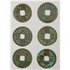Image 1 : CHINA: TEN KINGDOMS: LOT of 6 cash coins