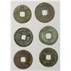Image 2 : CHINA: TEN KINGDOMS: LOT of 6 cash coins