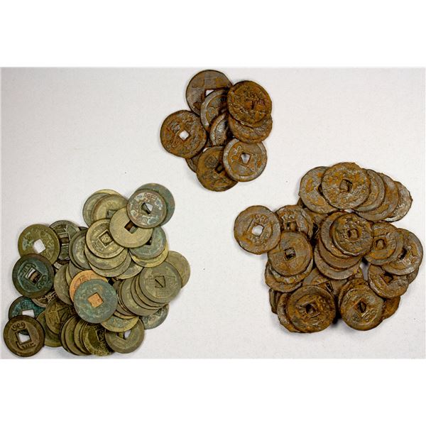 CHINA: QING: LOT of 99 coins