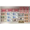 Image 1 : CHINA: Republic, LOT of 40 banknotes