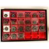 Image 1 : CHINA: LOT of 21 cash coins