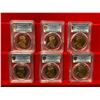Image 1 : CHINA: HONG KONG: LOT of 6 PCGS graded fantasy coins