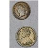 Image 1 : CHINA: HONG KONG: LOT of 2 coins