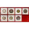 Image 2 : WORLDWIDE: LOT of 55 coins