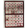 Image 1 : WORLDWIDE: LOT of 56 coins