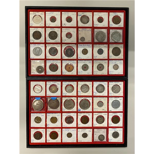 WORLDWIDE: LOT of 119 coins
