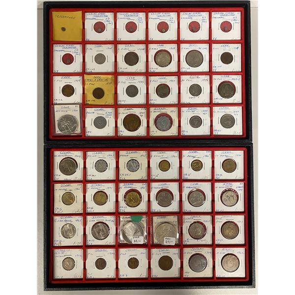 WORLDWIDE: LOT of 140 coins
