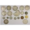 Image 1 : WORLDWIDE: LOT of 19 coins