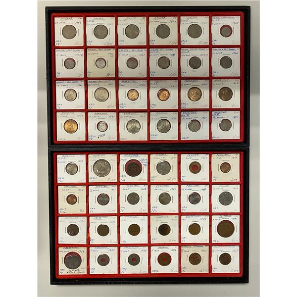 WORLDWIDE: LOT of 161 coins