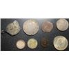 Image 2 : WORLDWIDE: LOT of 8 coins