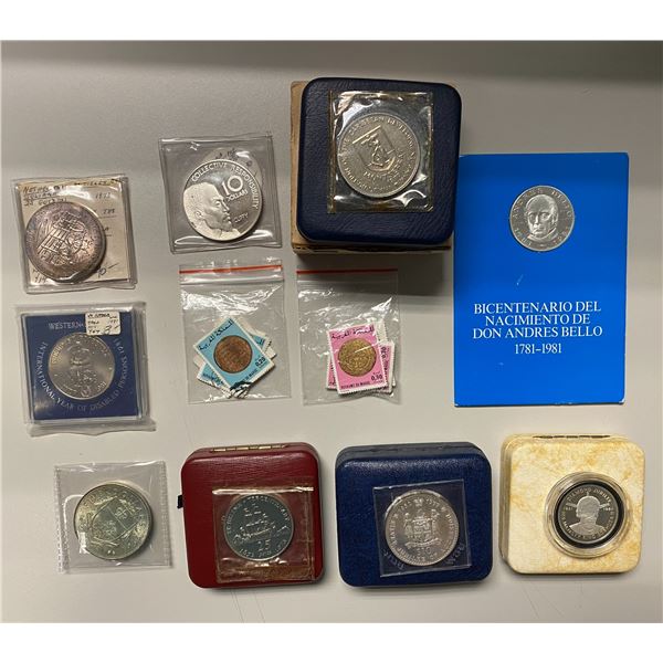 WORLDWIDE: LOT of 9 items