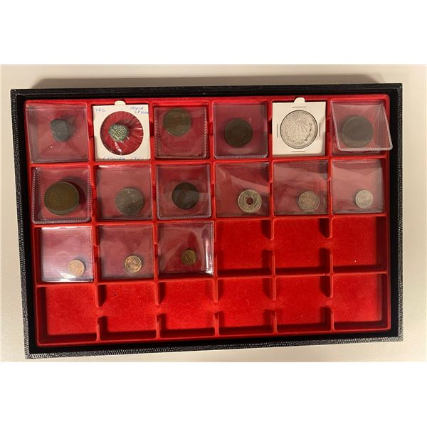 WORLDWIDE: LOT of 15 coins