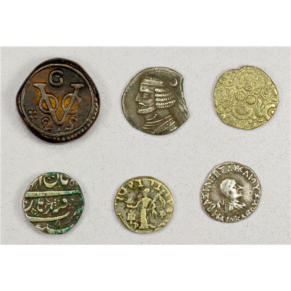 WORLDWIDE: LOT of 6 pieces