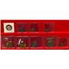 Image 1 : WORLDWIDE: LOT of 9 coins, tokens, and medals