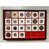 Image 1 : WORLDWIDE: LOT of 21 coins, medals, and tokens