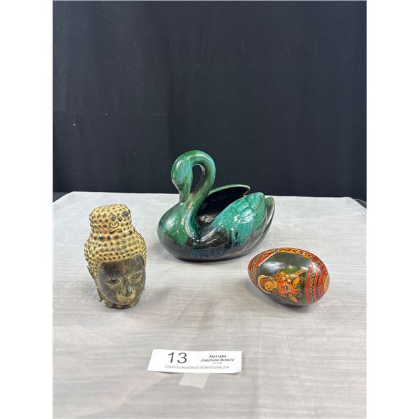 A Collectible Home Décor Lot Blue Mountain Pottery ETC