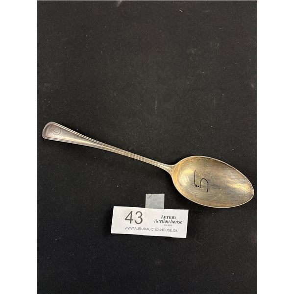69.65 Gams Sterling Silver Spoon 9" Long
