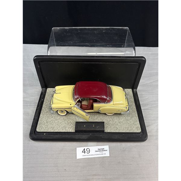 1:24 Scale Franklin Mint 1950 Chevrolet Bel Air Styleline Deluxe Hardtop Die Cast Car In Museum Case