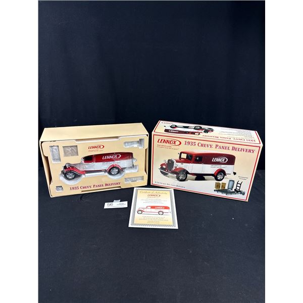 1935 Lennox Chevy Panel Delivery Truck In Deluxe Box