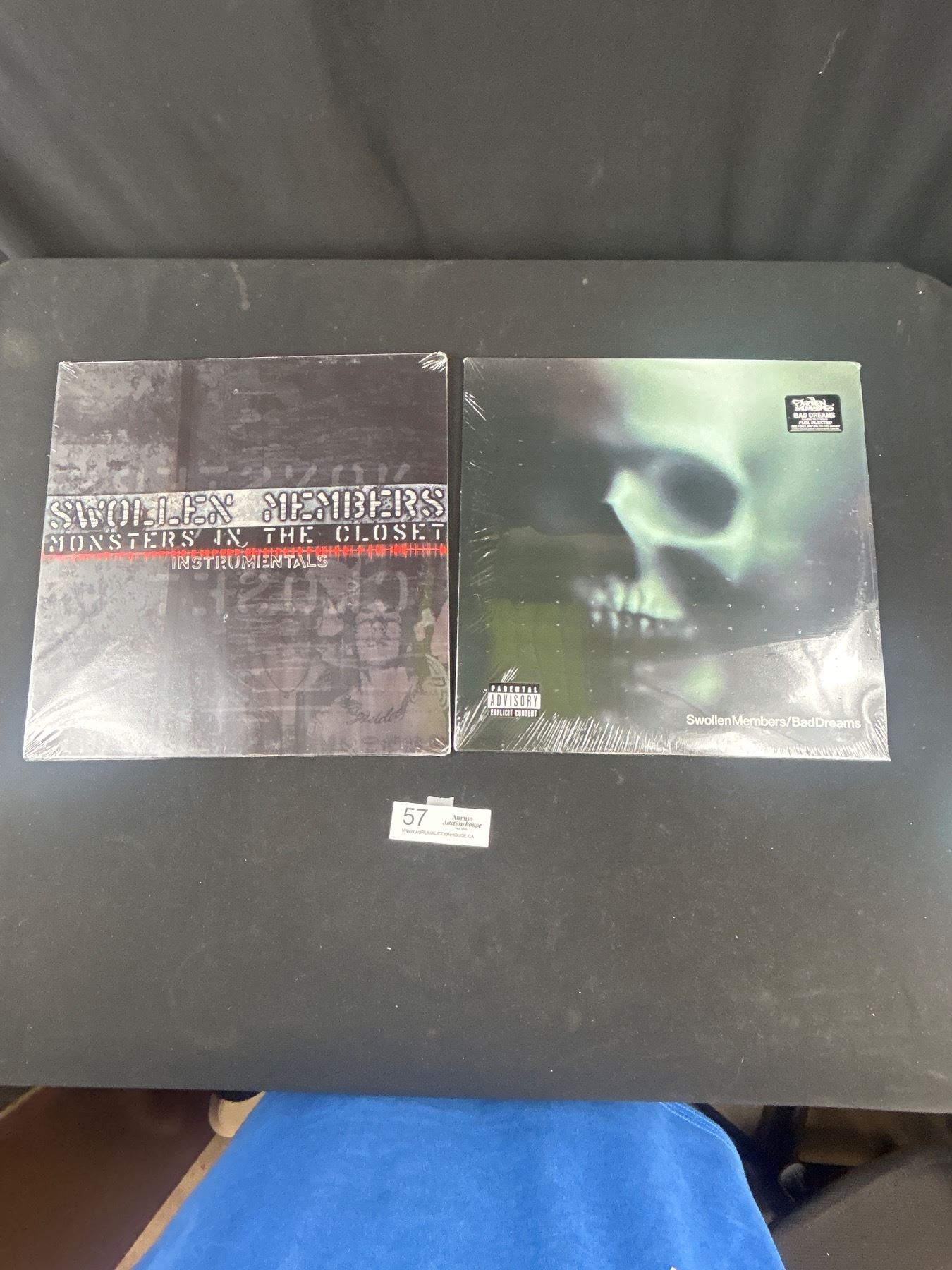 2 Sealed Swollen Members Lps 2002 Monsters in the Closet and 2001 Bad