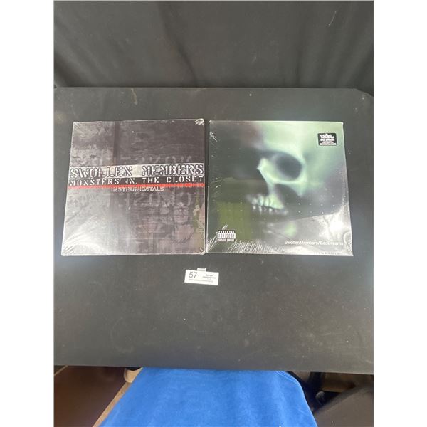 2 Sealed Swollen Members Lps 2002 Monsters in the Closet and 2001 Bad Dreams