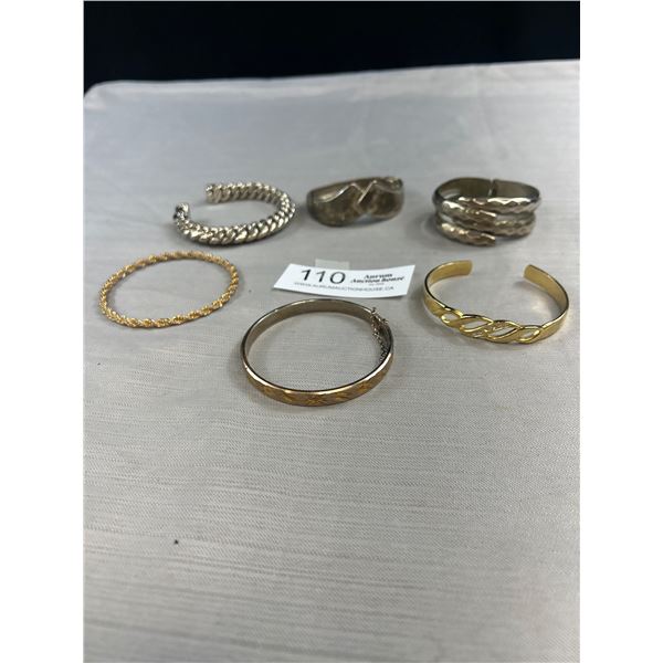 Lot of 6 Vintage Bracelets