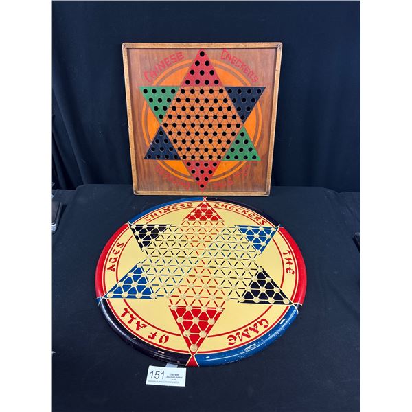 2 Vintage The Games of All Games Chinese Checkers