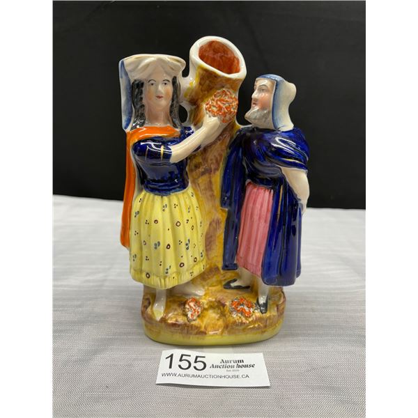 9th Century Staffordshire Spill Vase No Cracks or Chips