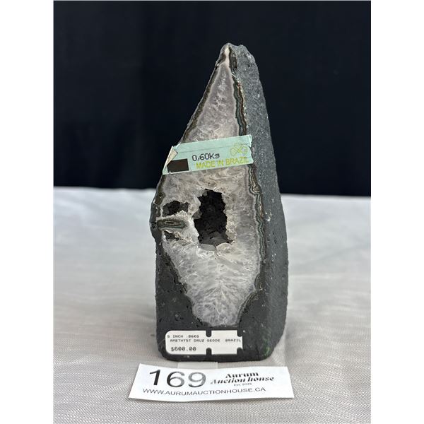5" Tall Brazil Amehyst Geod