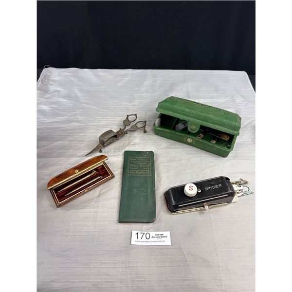 A Vintage Misc Home Lot Singer Sewing Machine Parts ETC