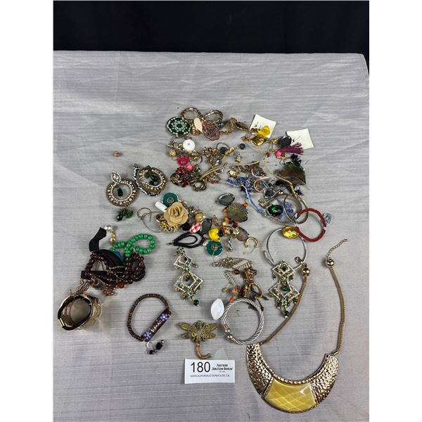 Large Lot of Misc Vintage Jewelry