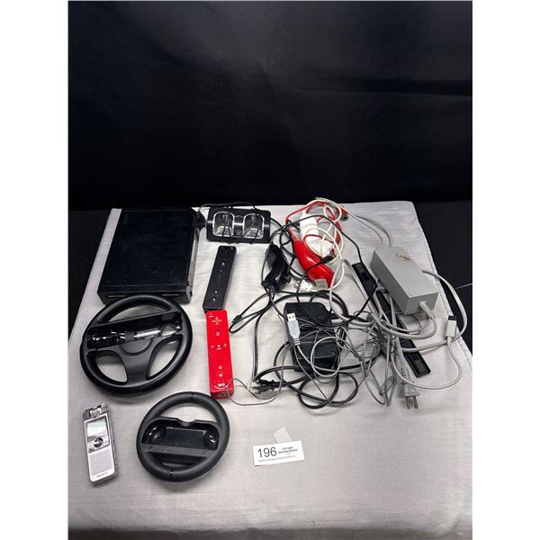 Wii Gamesole with wires and Controllers