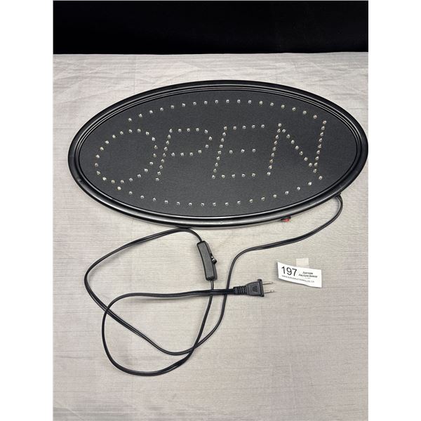 Good Working Order LED OPEN Sign