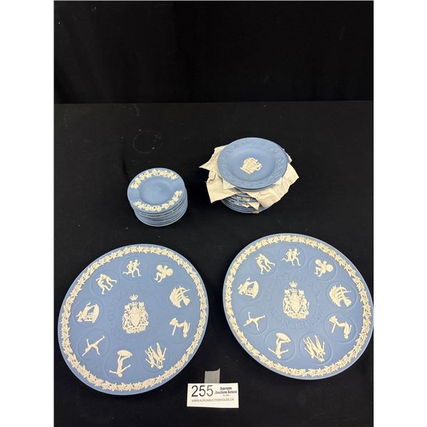 Nice Lot of Vintage Wedgewood Jasperware Pottery Pieces