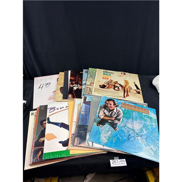 Large Lot of Vinyl Records Jimmy Buffet.Ray Charles Etc