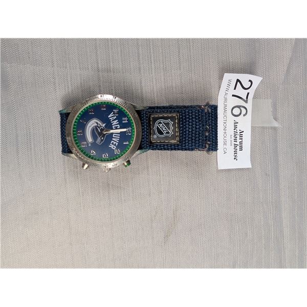 A Vancouver Canucks Wristwath Needs Battery