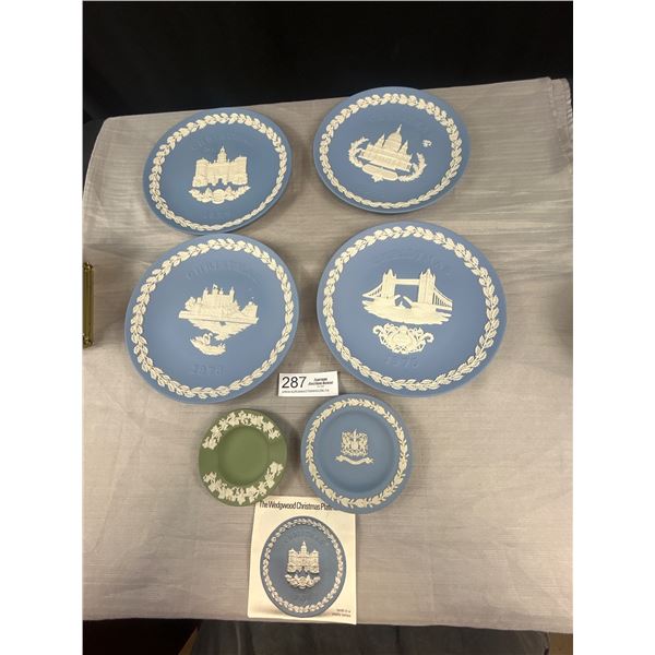 Nice Lot of Vintage Wedgewood Jasperware Pottery Pieces